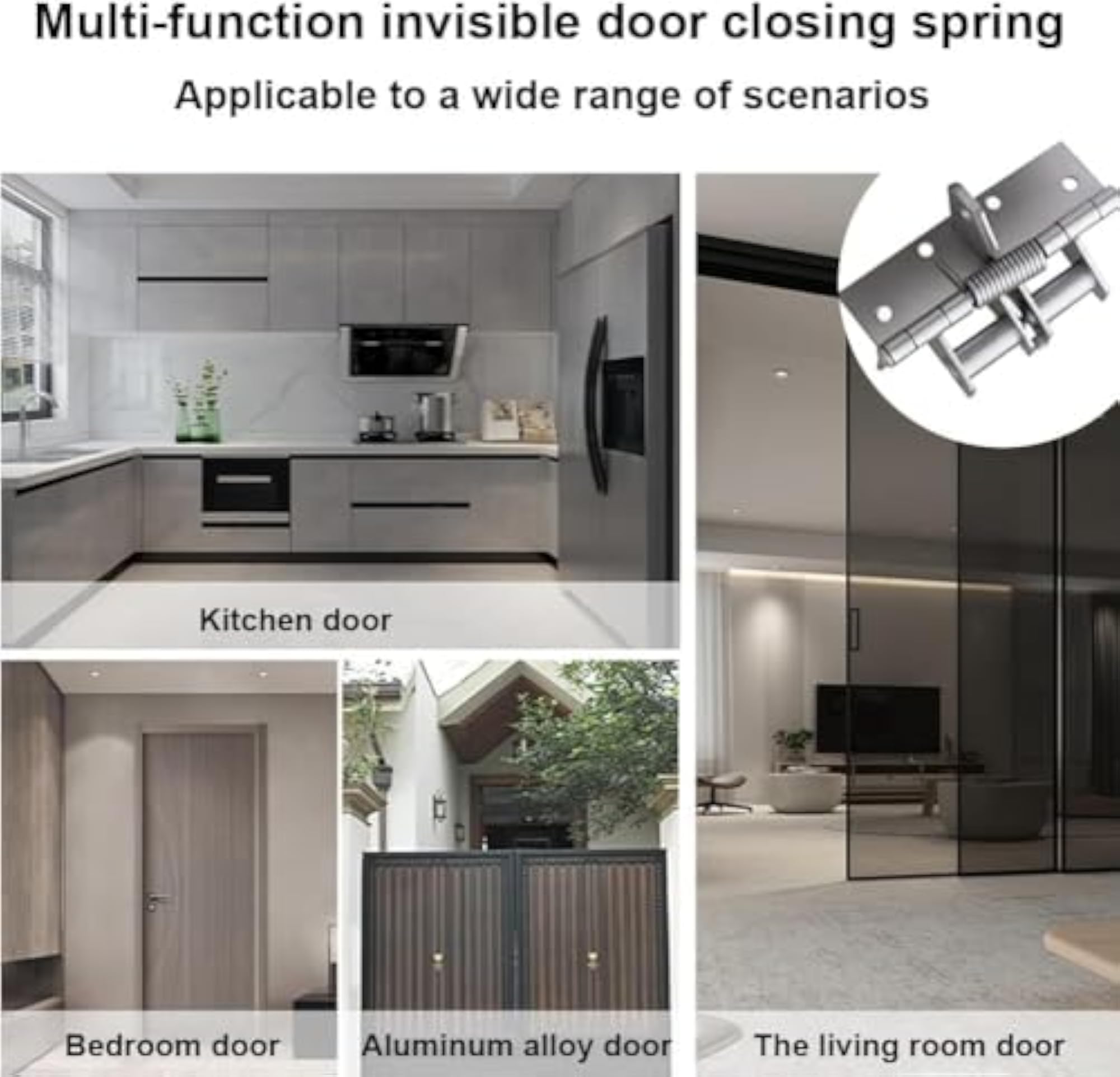 3 in 1 Automatically Door Hinge Lock